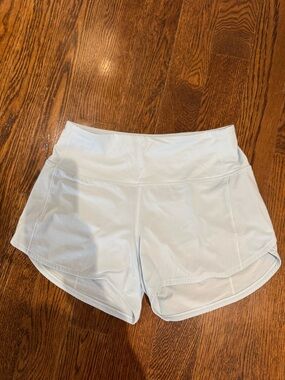 Lululemon Women’s Light Blue Athletic Shorts